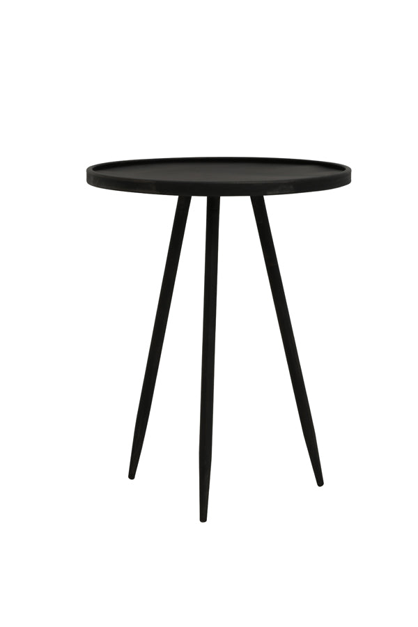 Bijzettafel Envira - Zink - Ø39,5x50,5cm