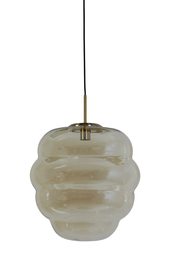 Hanglamp Misty - Smoke Glas - 45x45x48cm