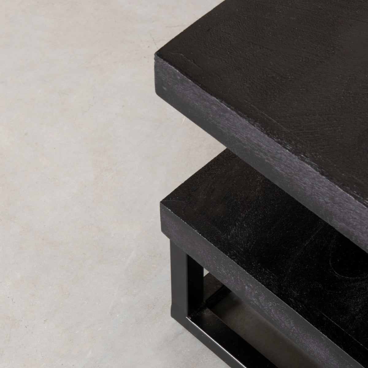 LABEL51 Salontafel Cube – Robuust Mangohout – 80 cm