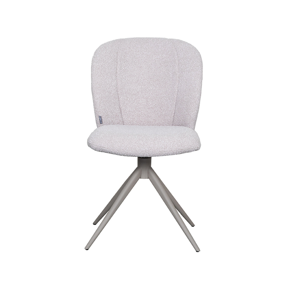 LABEL51 Eetkamerstoel Kimo - Naturel - Boucle