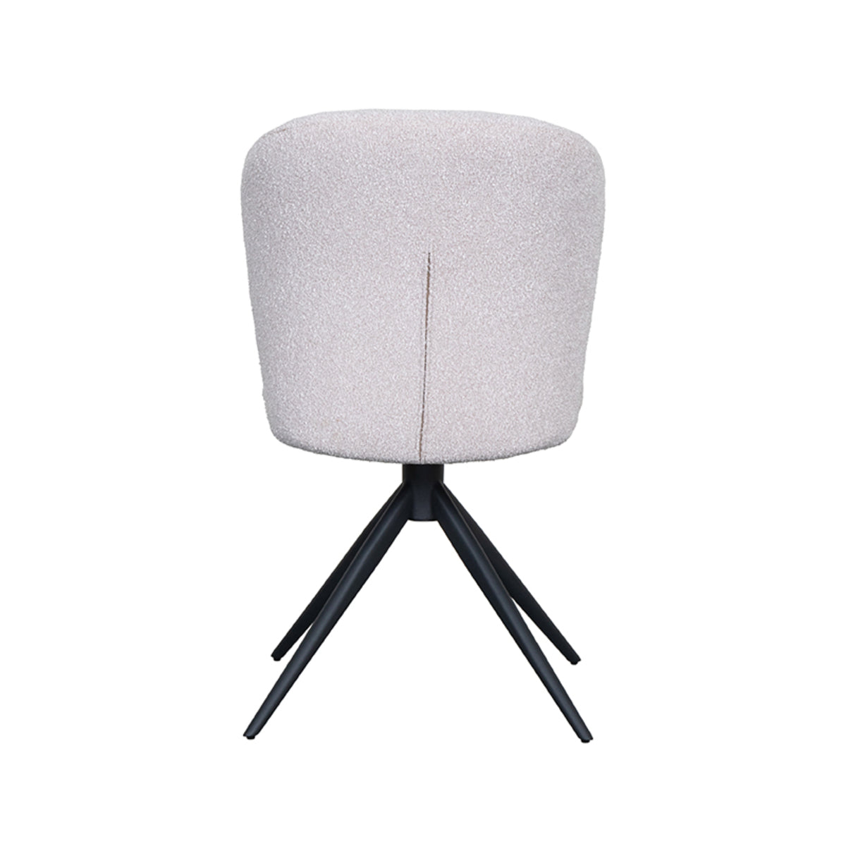 LABEL51 Eetkamerstoel Kimo - Naturel - Boucle