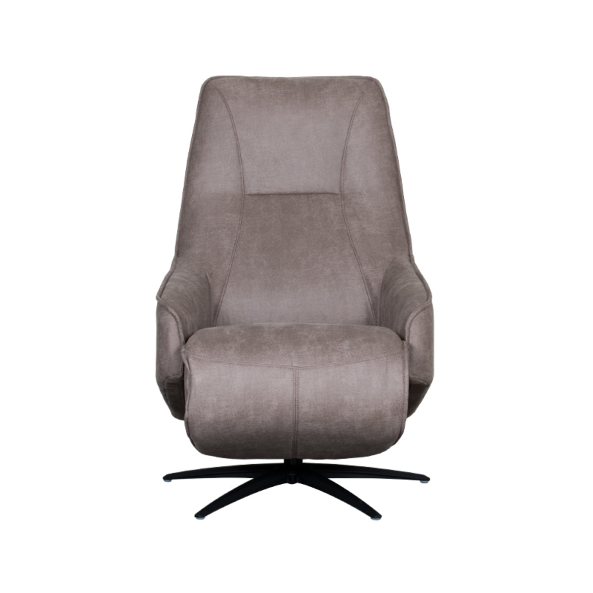 LABEL51 Fauteuil Odense - Taupe - Micro Suede