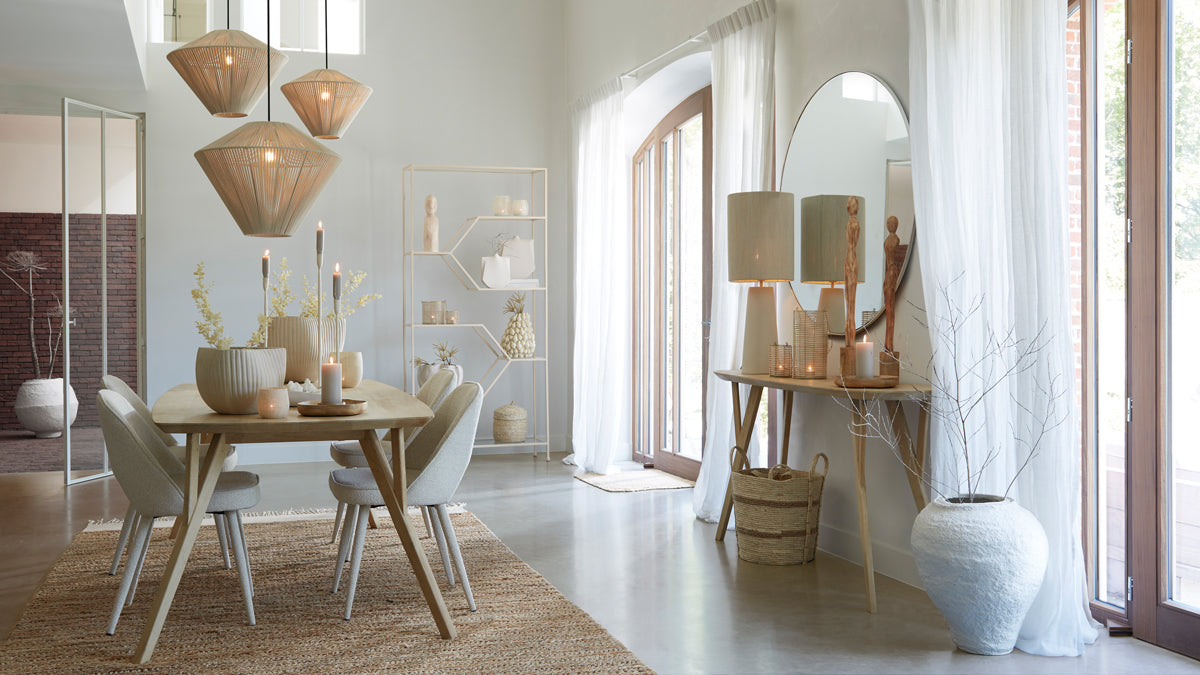 Hanglamp Felida - Bruin - Ø53cm