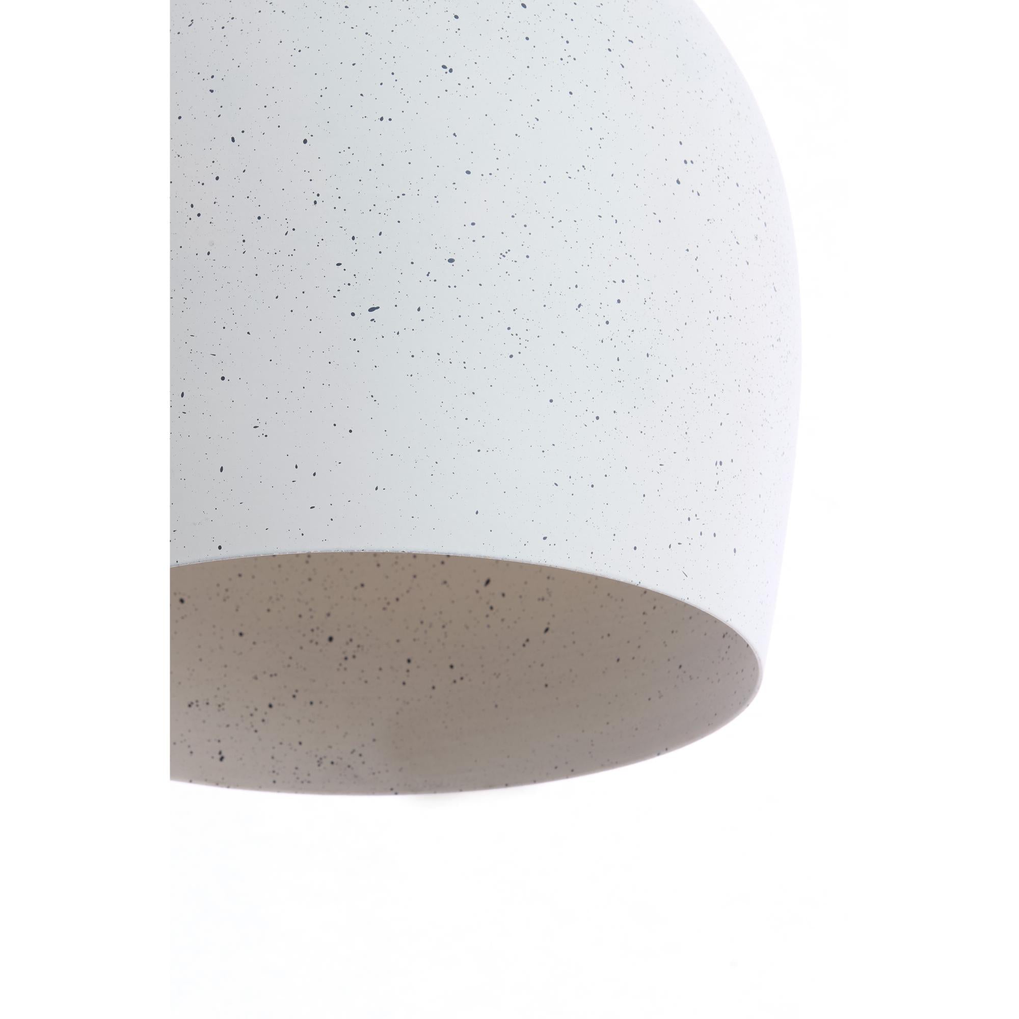 Hanglamp Rosero - Lichtgrijs - Ø24cm