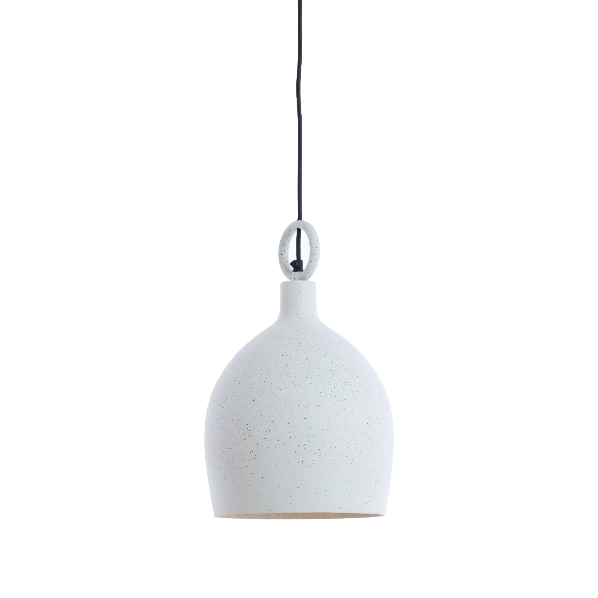 Hanglamp Rosero - Lichtgrijs - Ø24cm