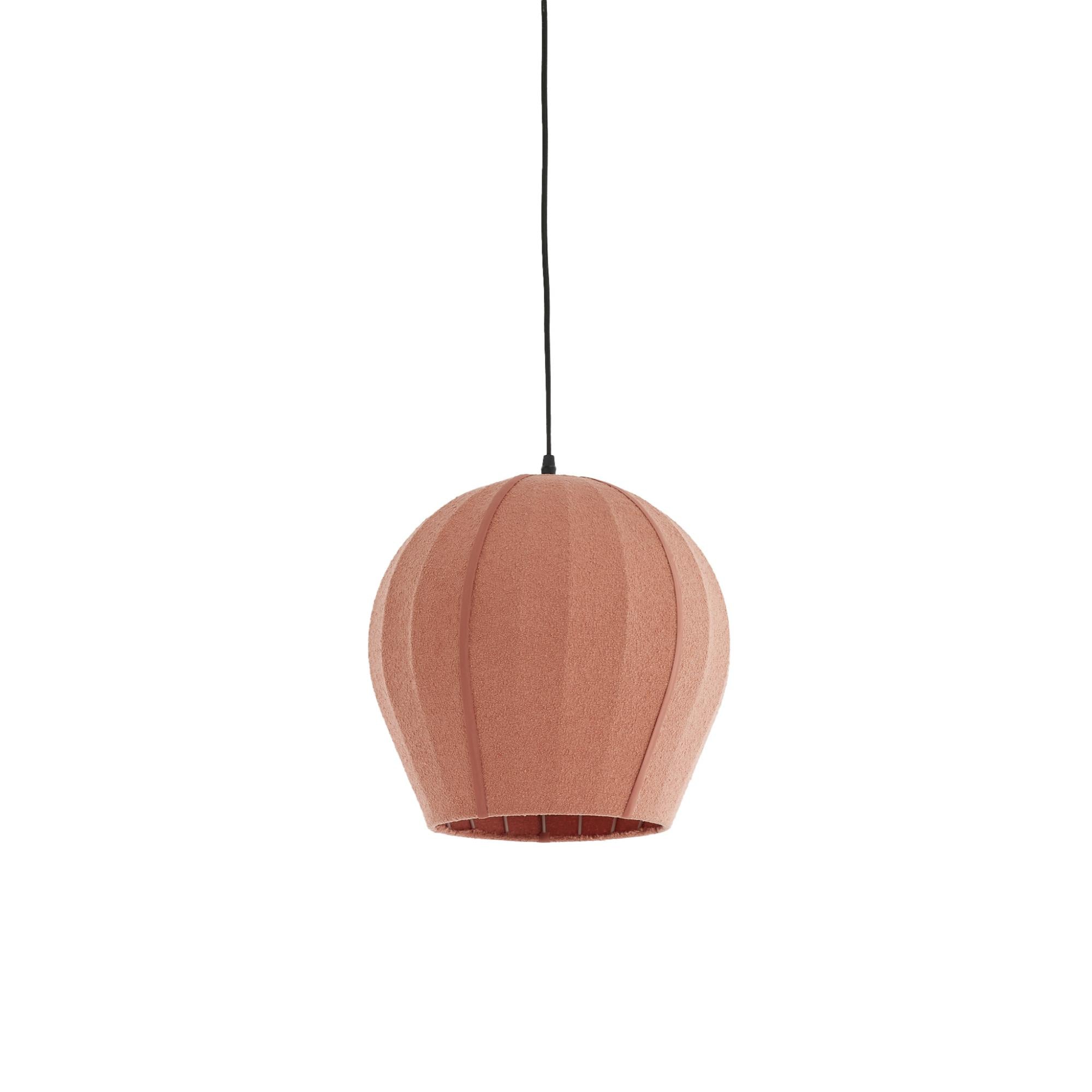 Hanglamp Zagori - Koraalrood - Ø35cm