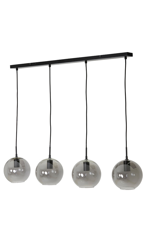 Hanglamp Subar - Smoke Glas - 114x20x120cm - 4L