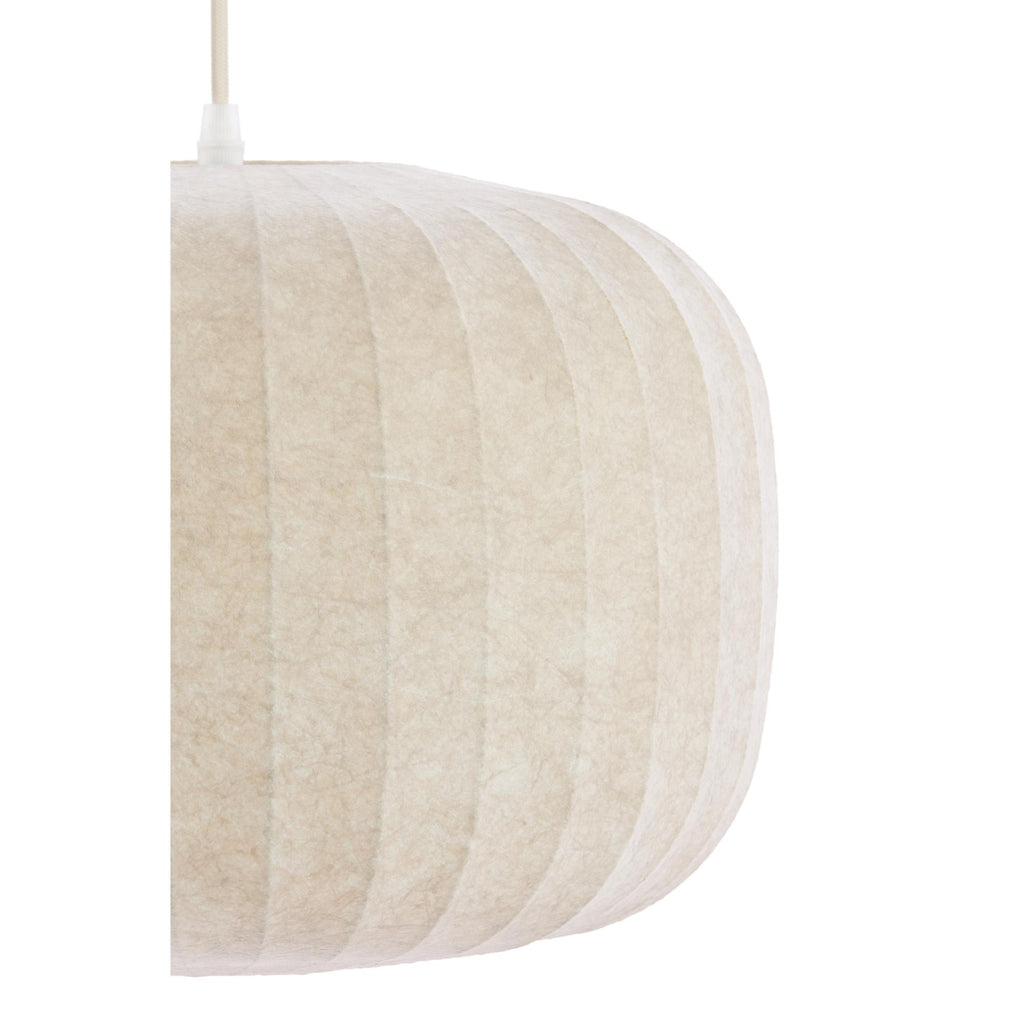 Hanglamp Lexa - Lichtbruin - Ø35cm