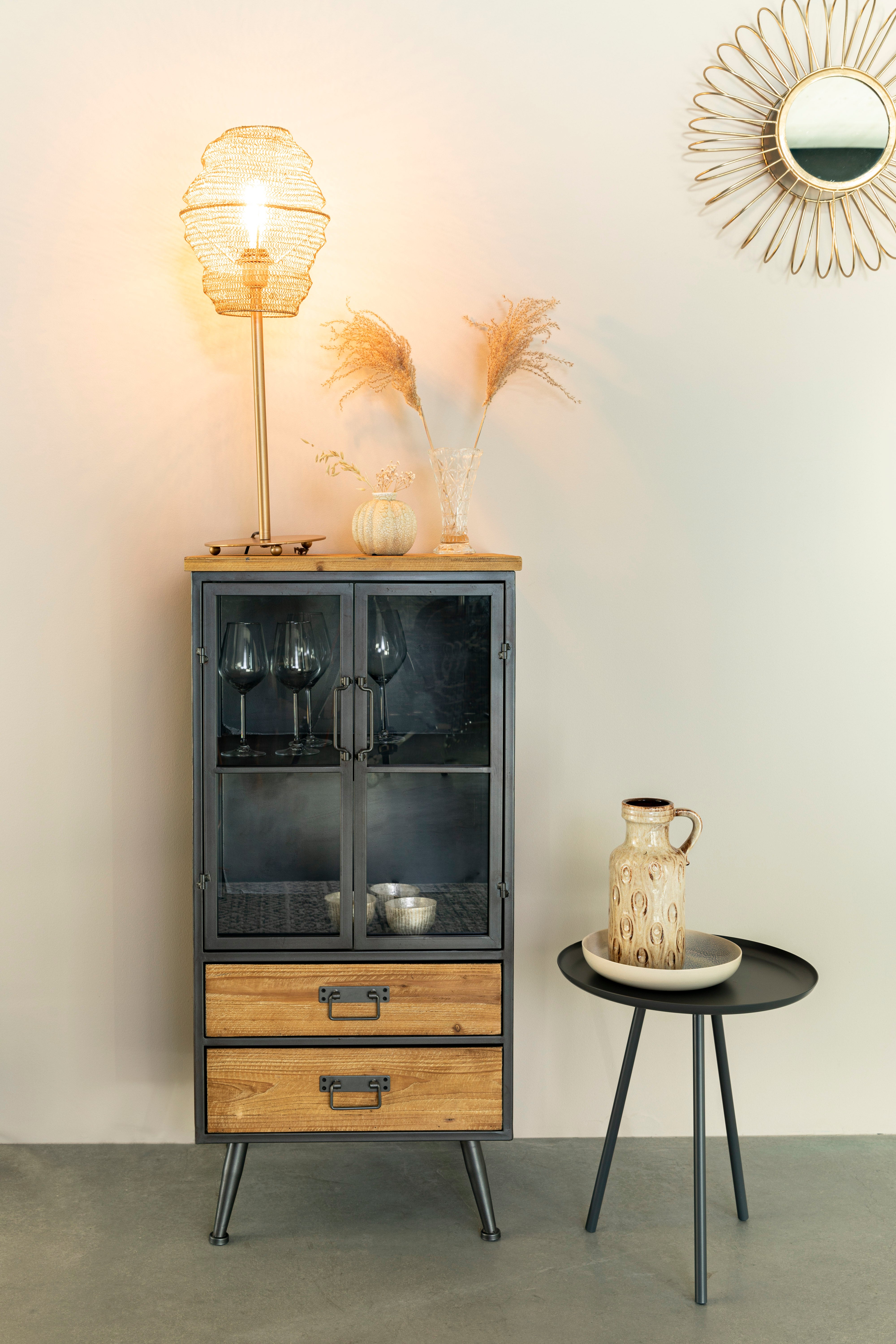 Lena Tafellamp Brass