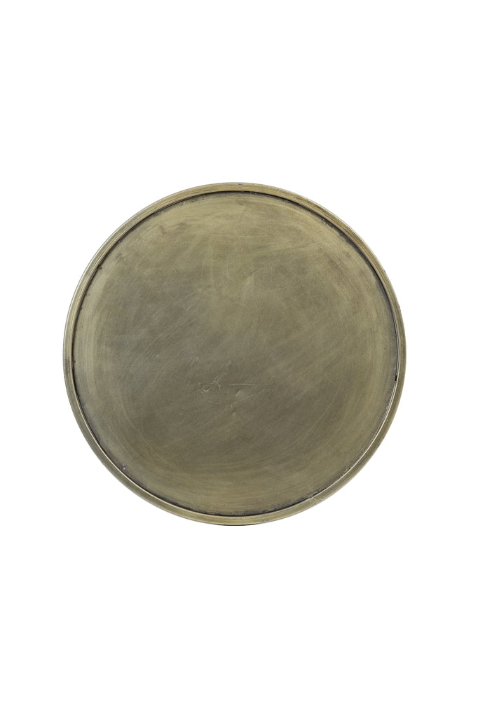 Bijzettafel Envira - Antiek Goud - Ø39,5x50,5cm