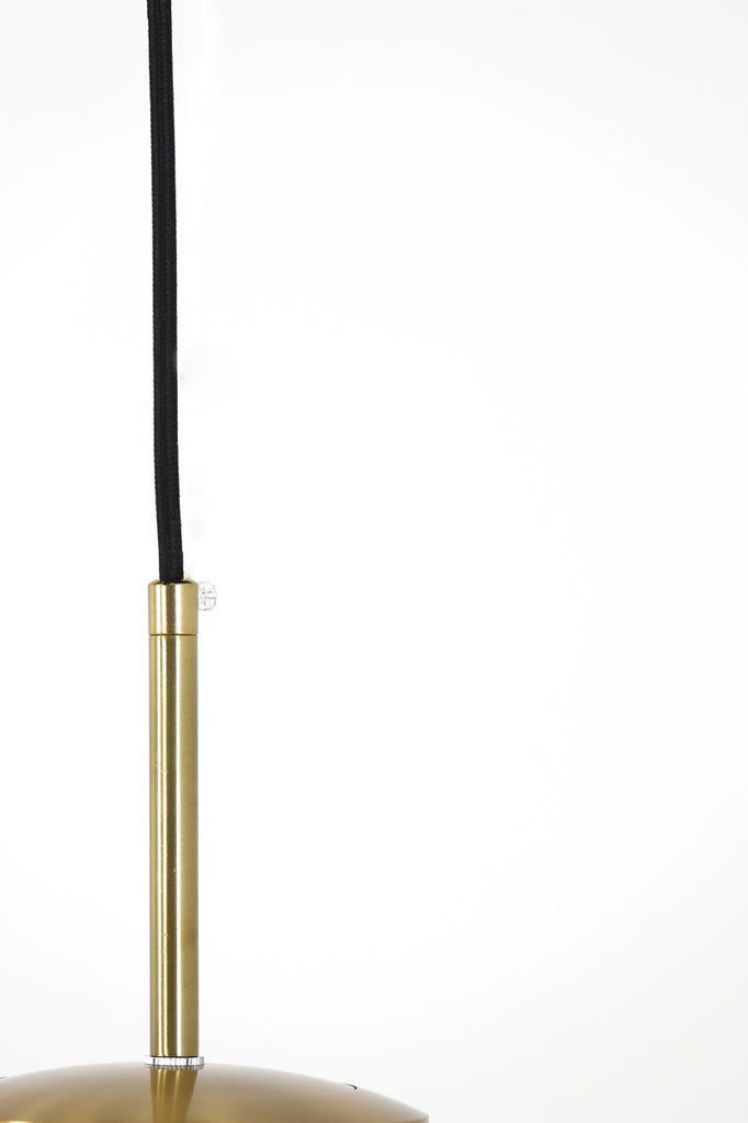 Hanglamp Magdala - Bruin Glas - Ø30cm