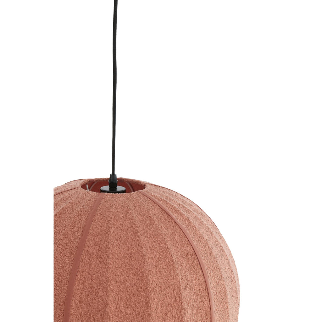 Hanglamp Zagori - Koraalrood - Ø35cm