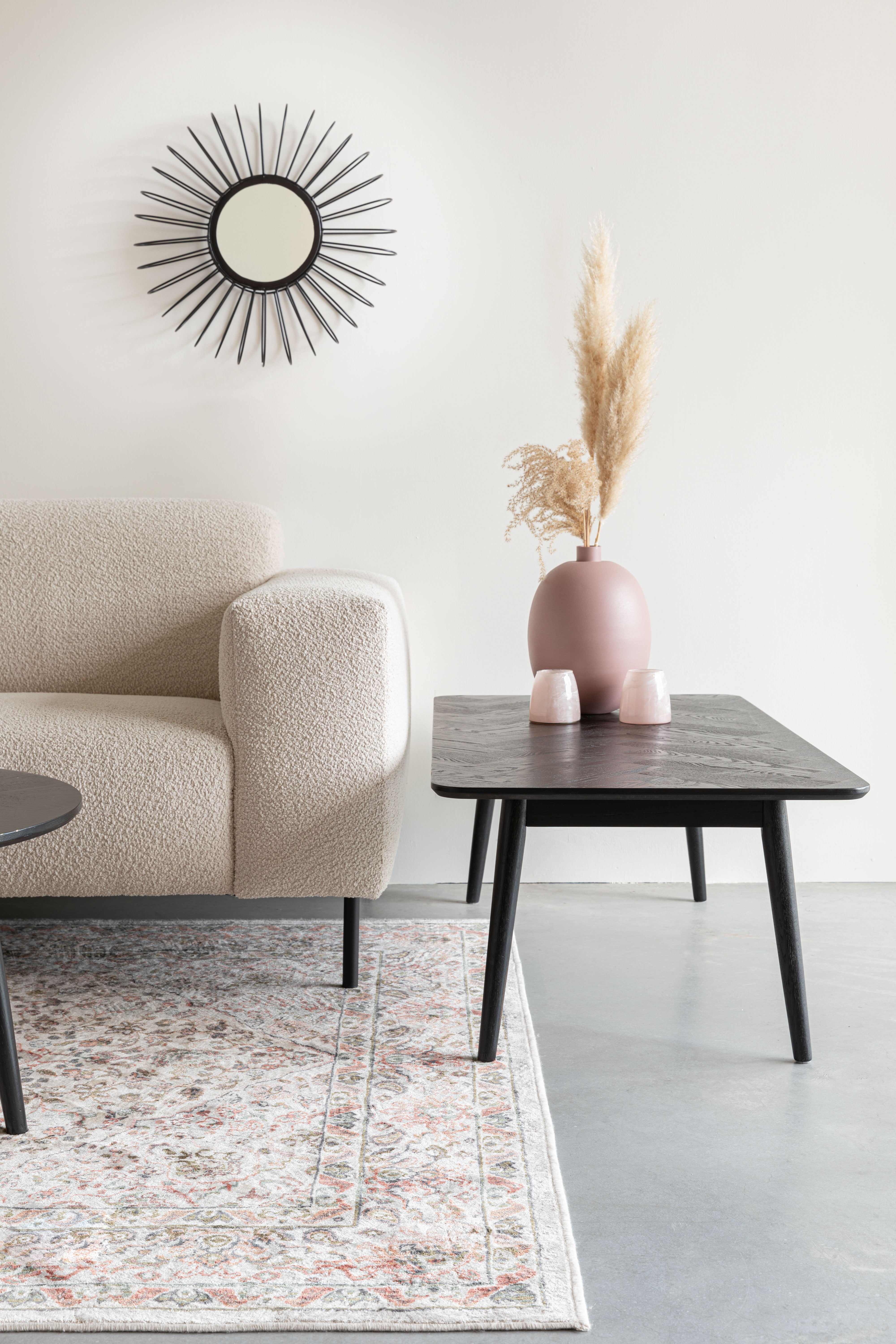 Coffee Table Fabio 120X60 Black