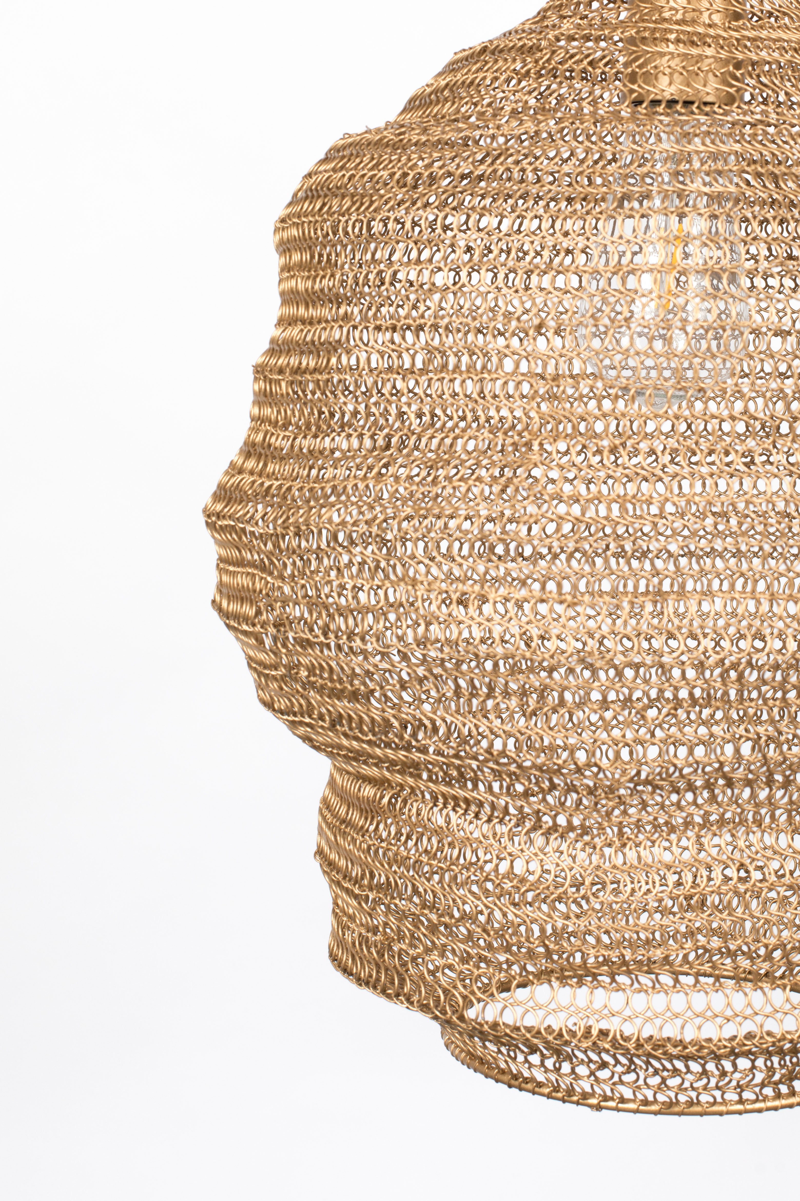 Lena Hanglamp L Brass