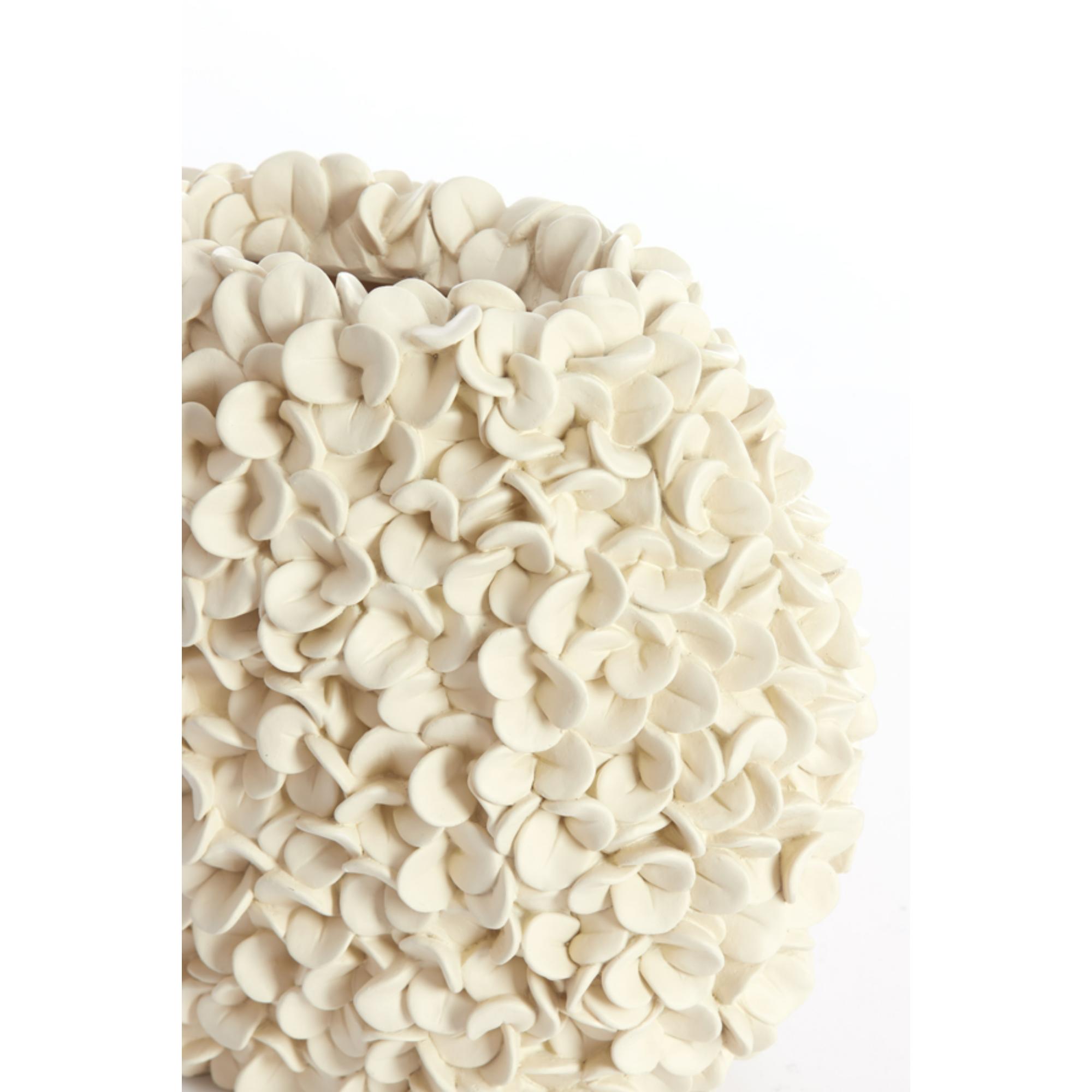 Vaas Phylia - Wit - 52x23x46.5cm