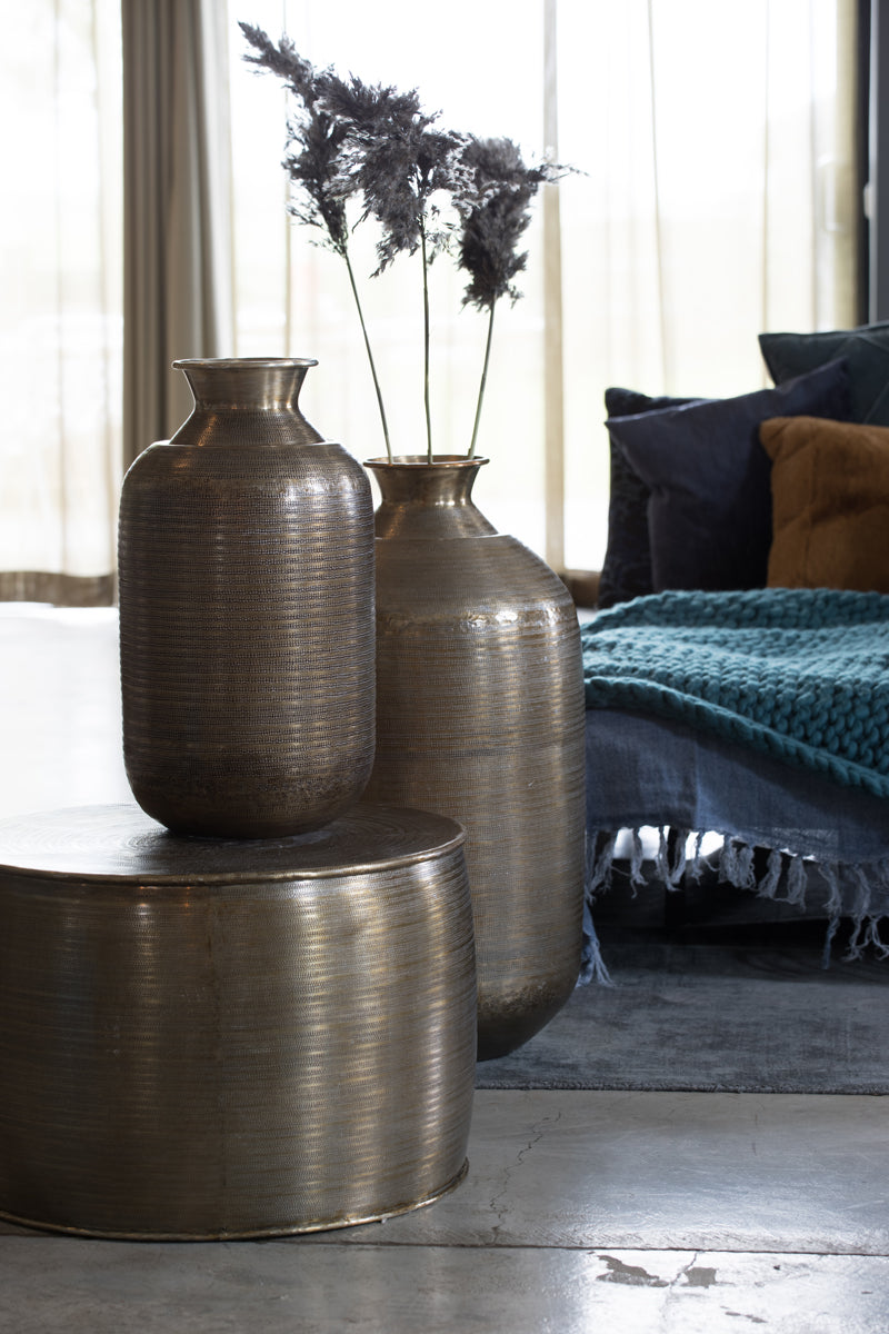 Vaas Perroy - Antiek Brons - Ø39cm