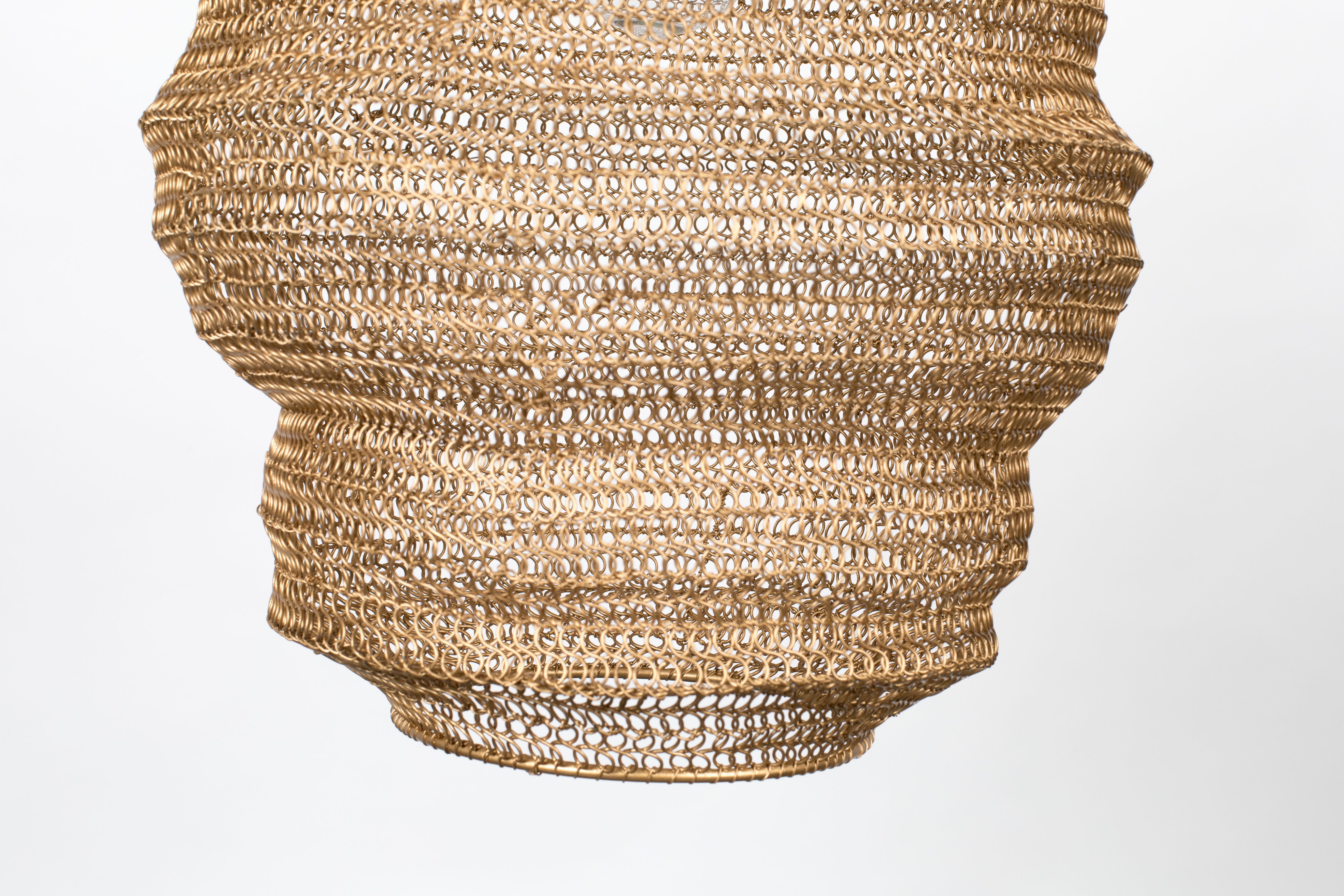 Lena Hanglamp L Brass