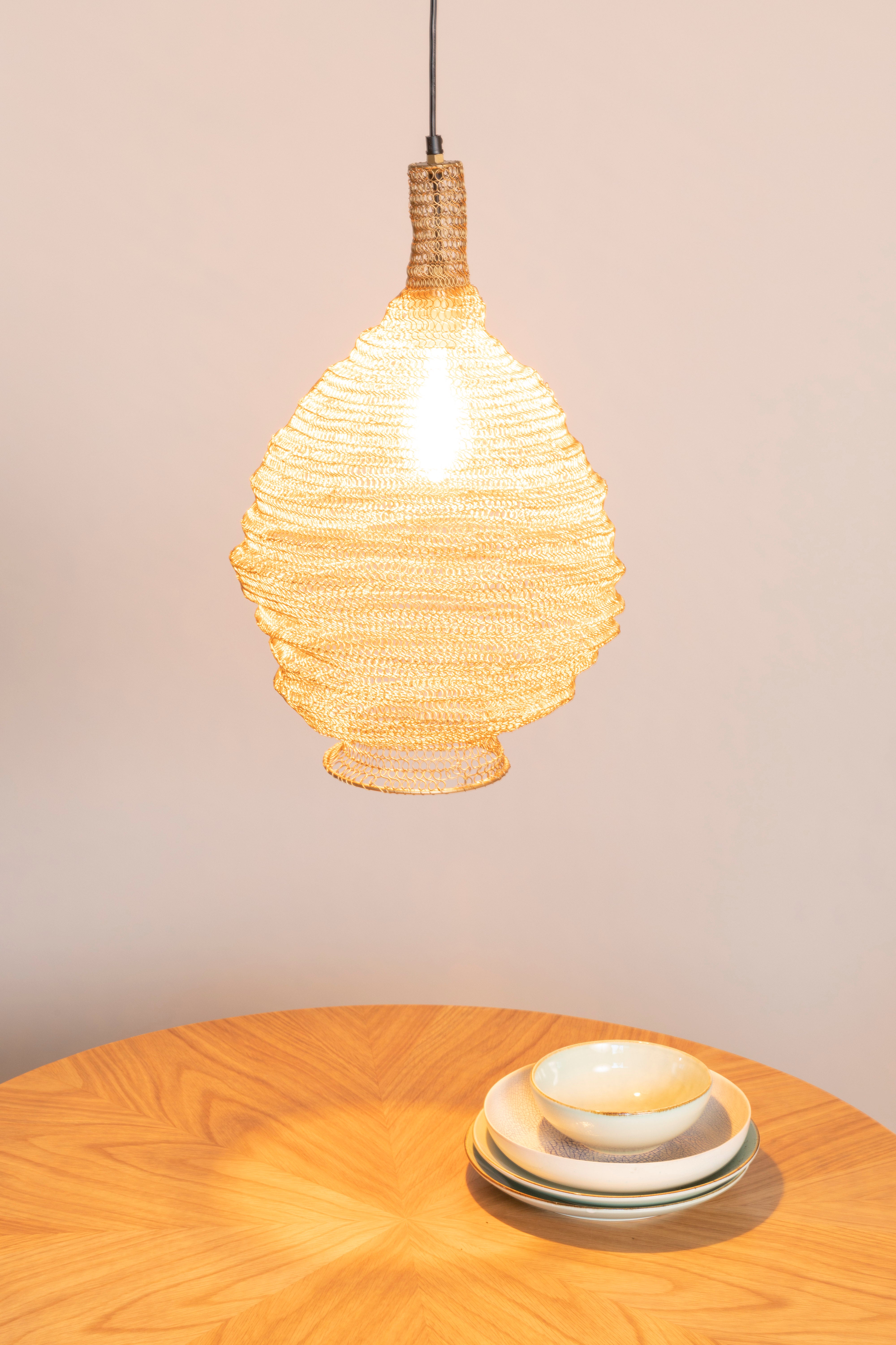 Lena Hanglamp M Brass