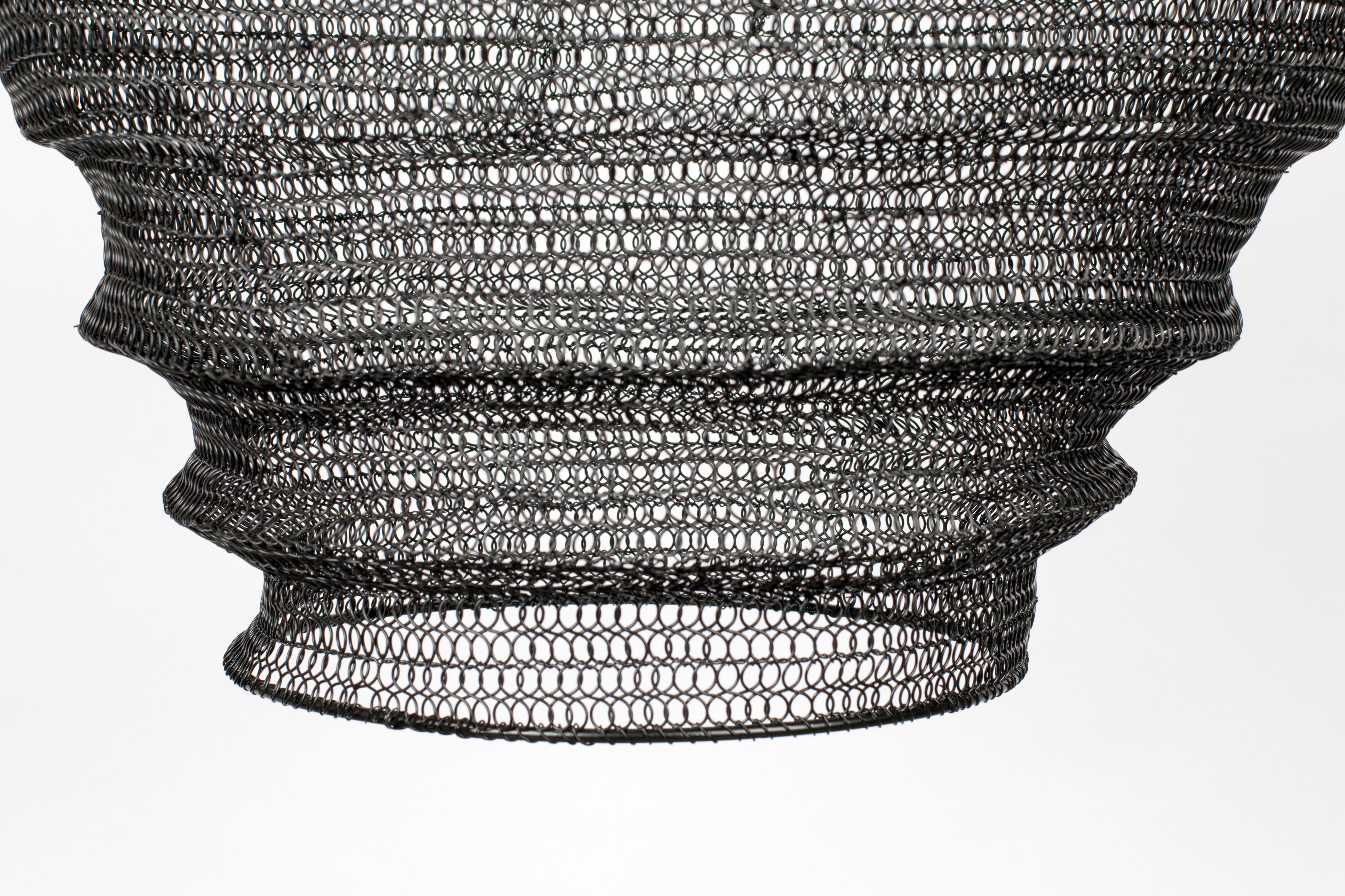 Lena Hanglamp L Zwart