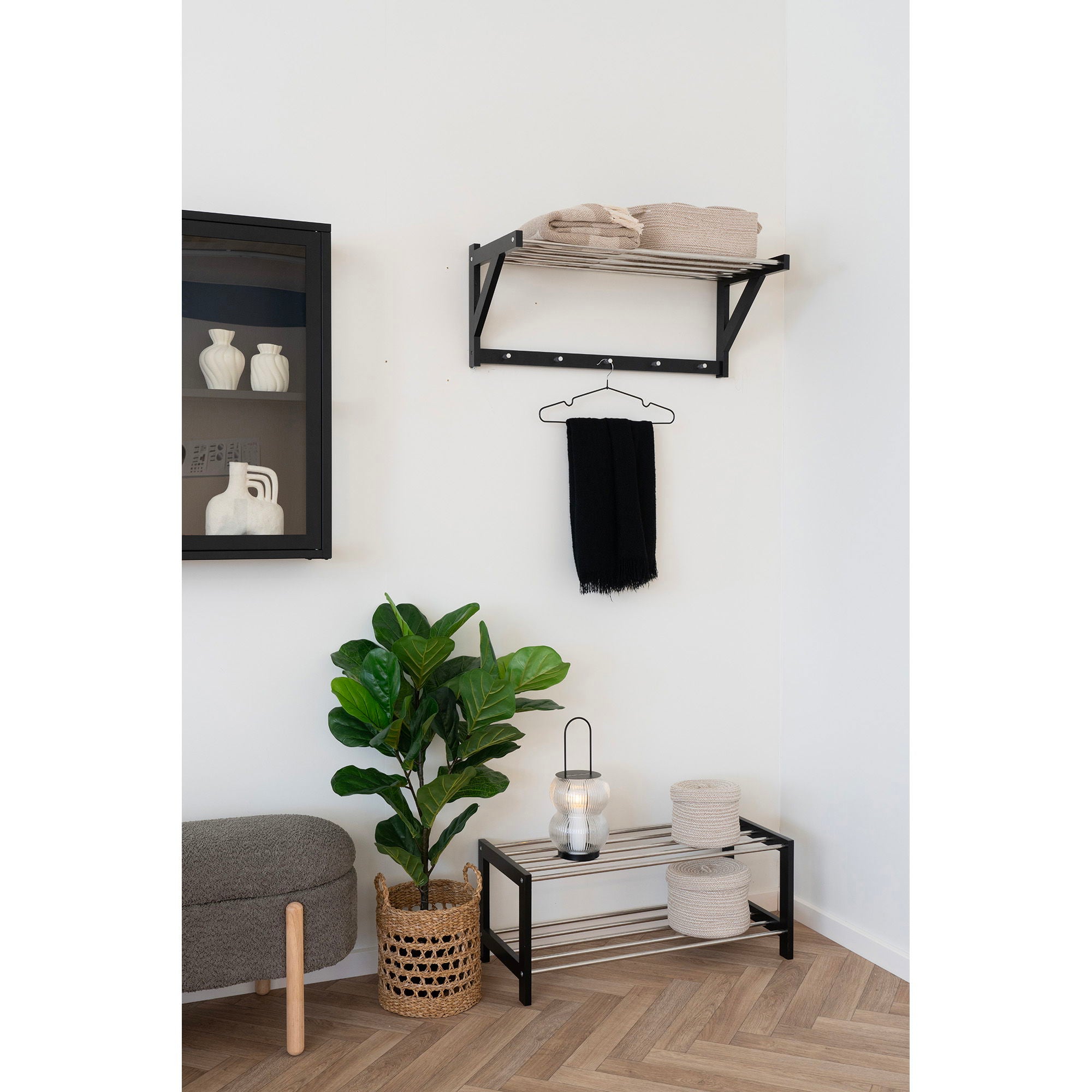 Lucena Lantern - Lantern, metal/glass, black