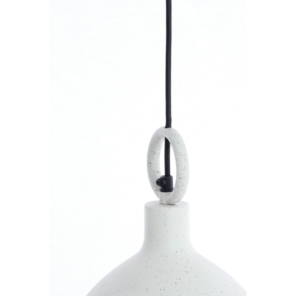 Hanglamp Rosero - Lichtgrijs - Ø24cm