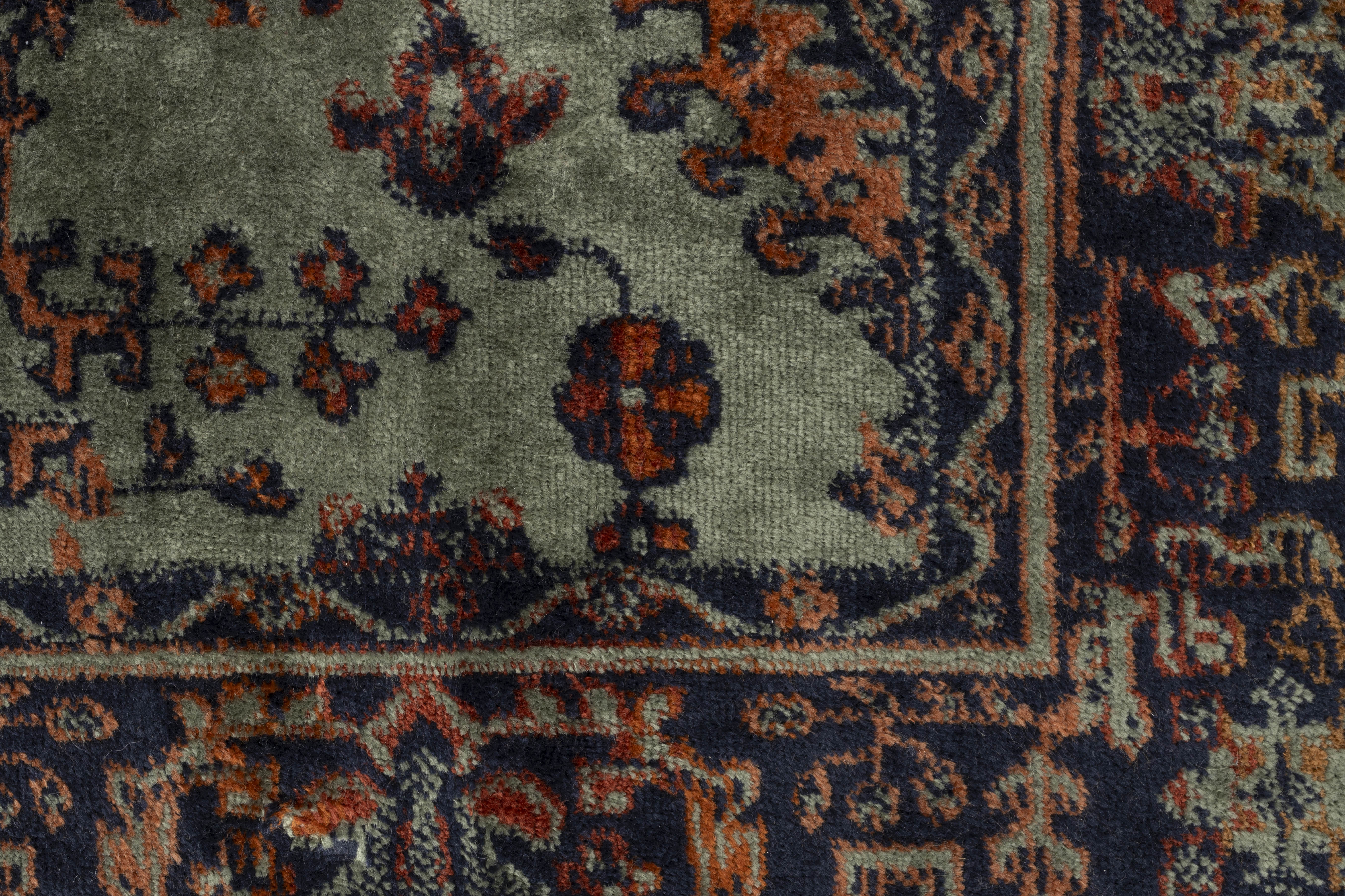 Raz Vloerkleed 240X80 Groen