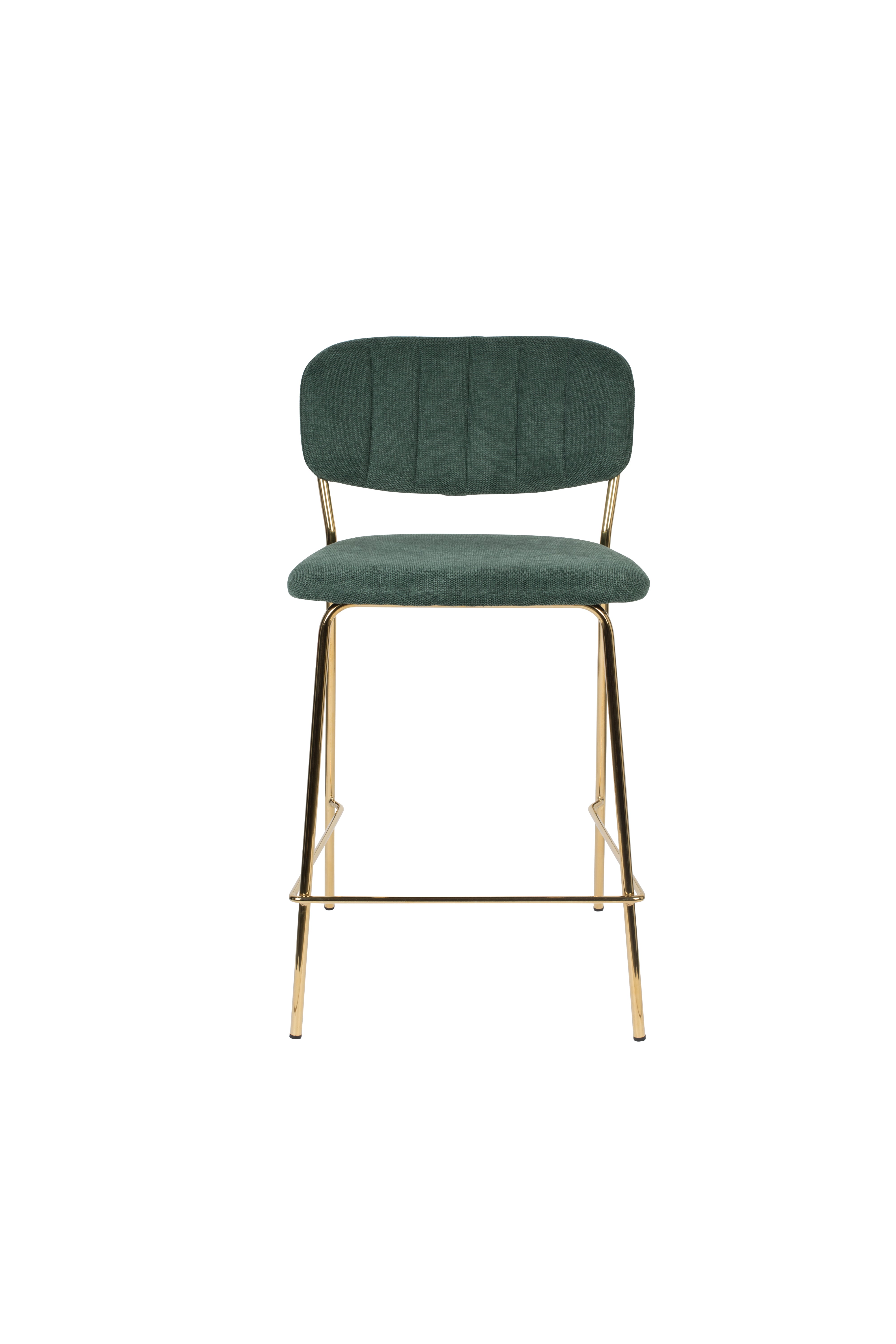 Counter Stool Jolien Gold/Dark Green