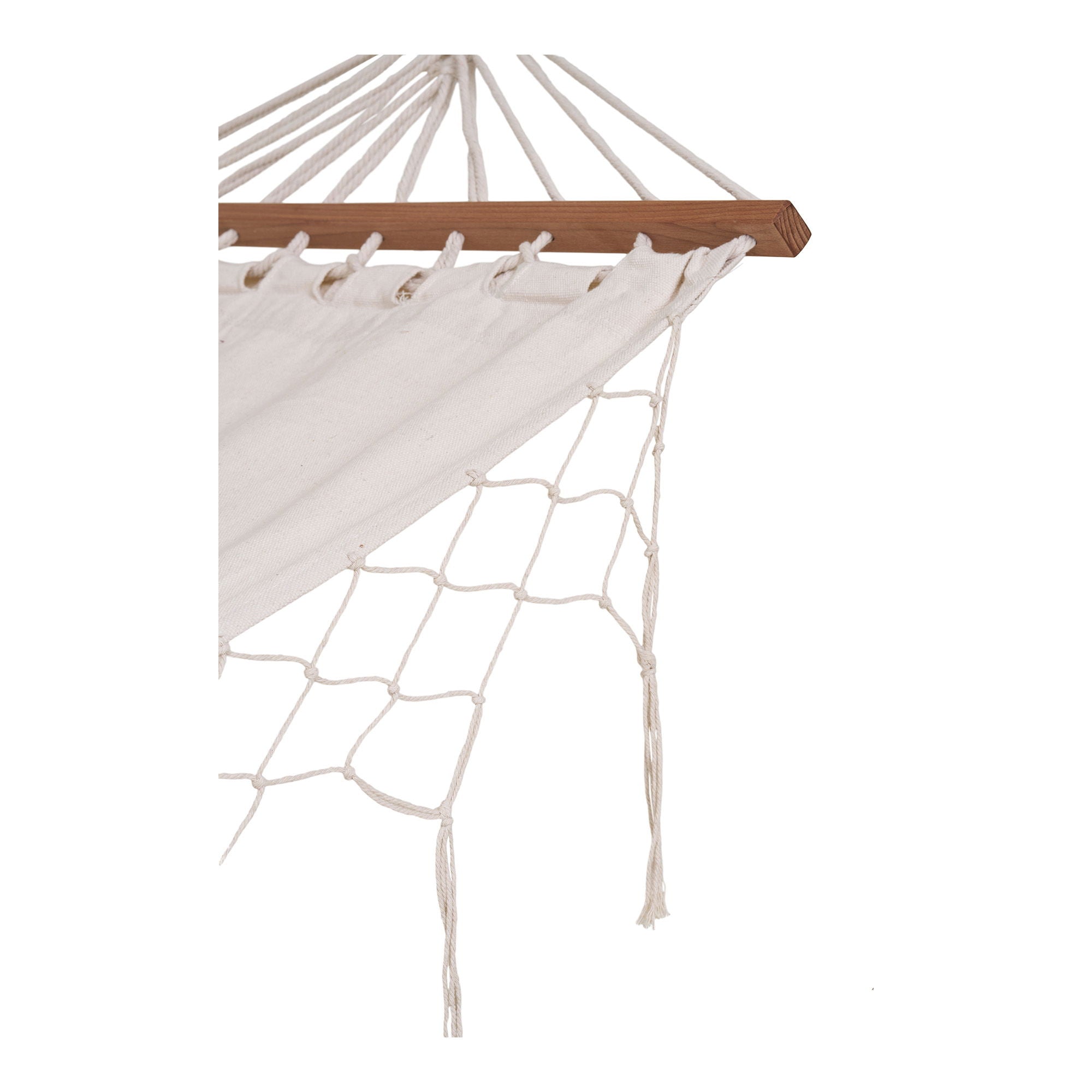 Edessa Hammock - Hammock, polyester/cotton, larch, off white