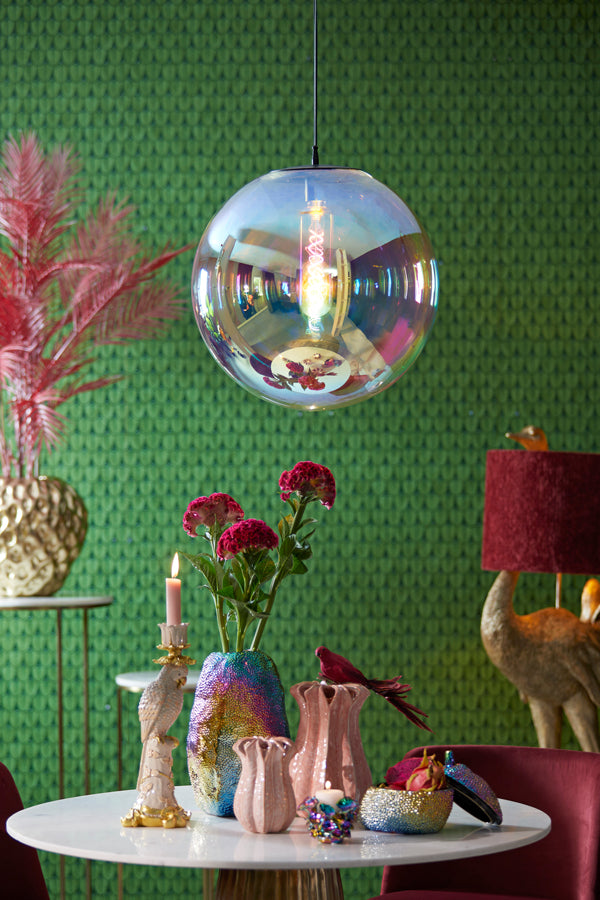 Hanglamp Medina - Multicolor Glas - Ø48cm