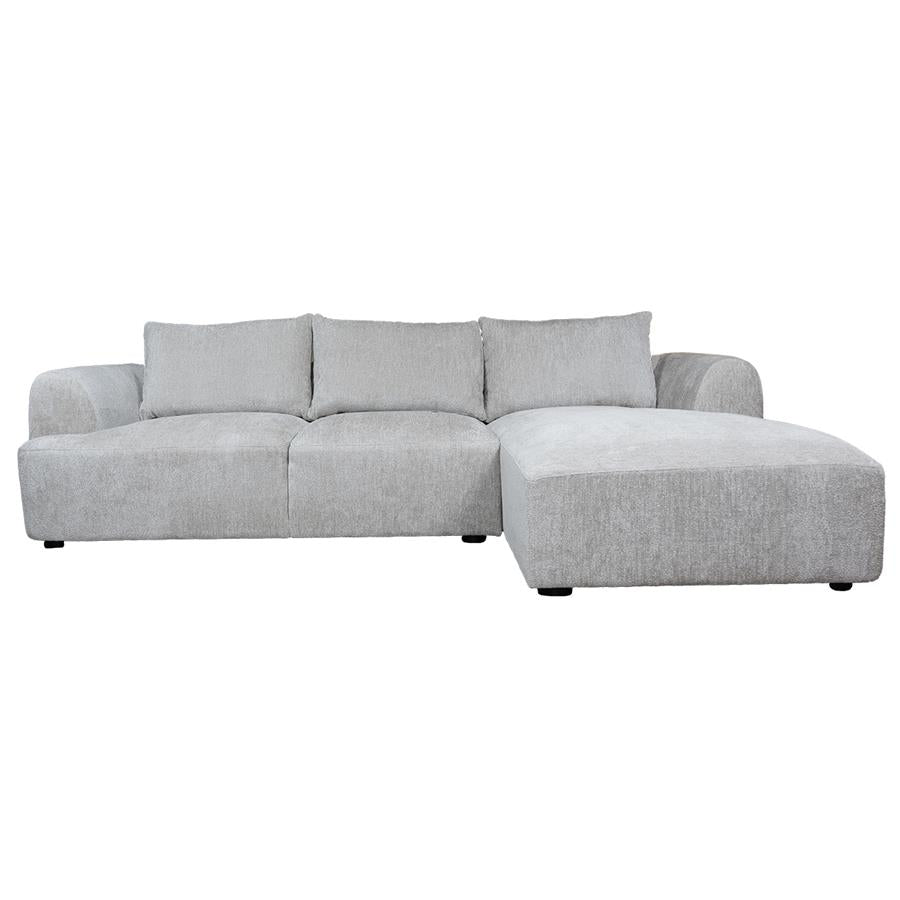 Tower Living Hoekbank Canterbury – 2,5-Zits met Chaise Longue Rechts – Mona Stof