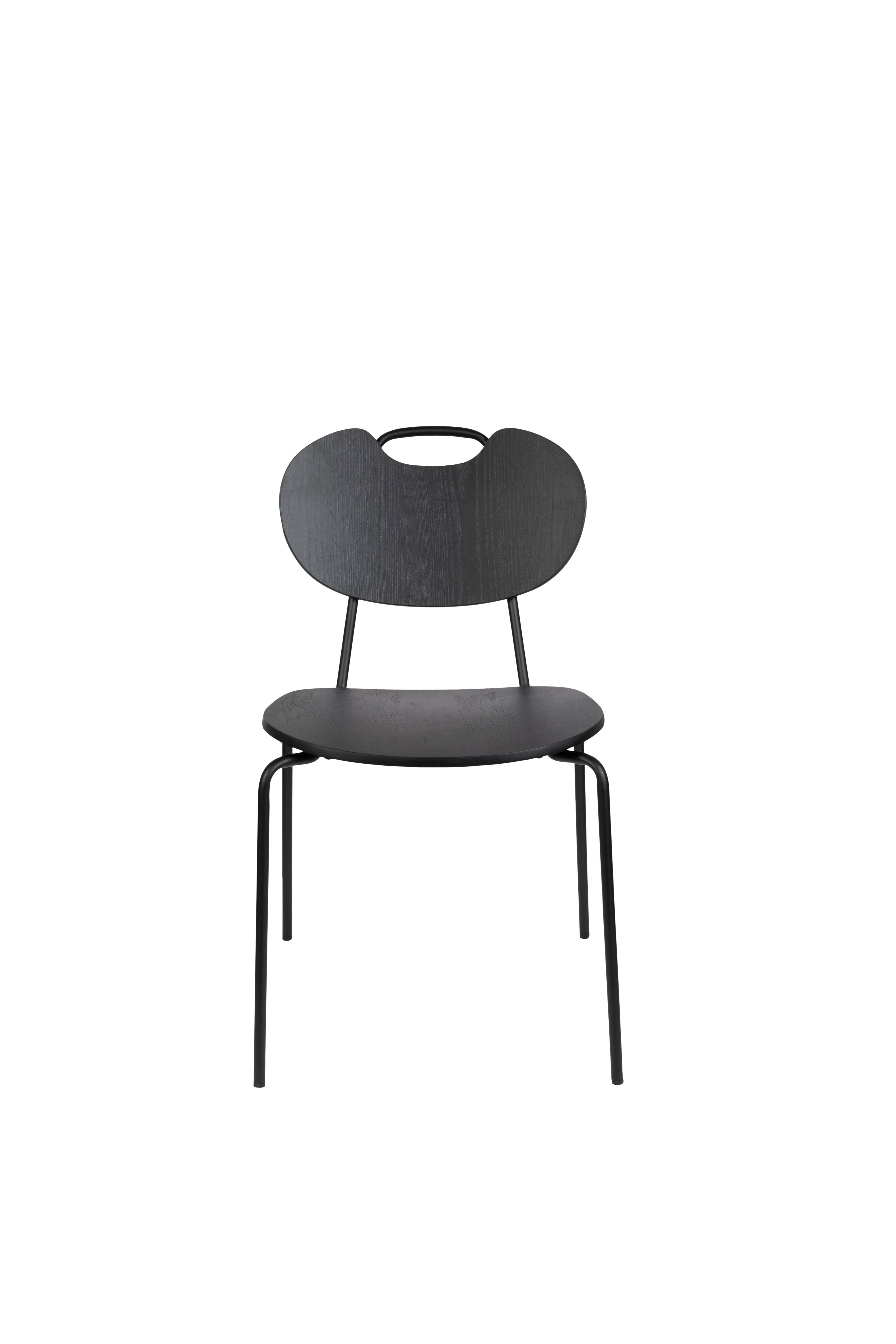 Stoel Aspen Wood Black