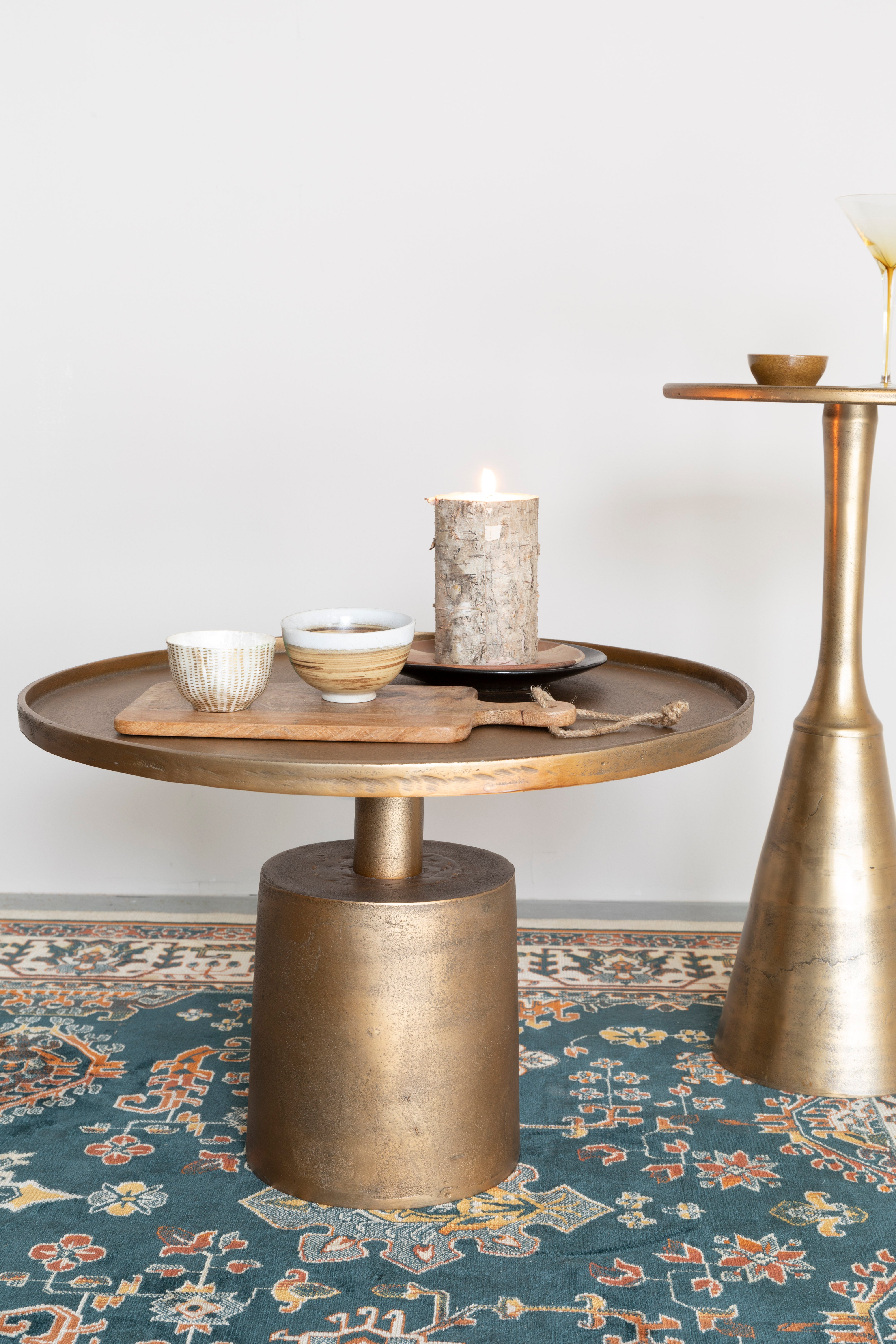 Coffee Table Mason Antique Brass