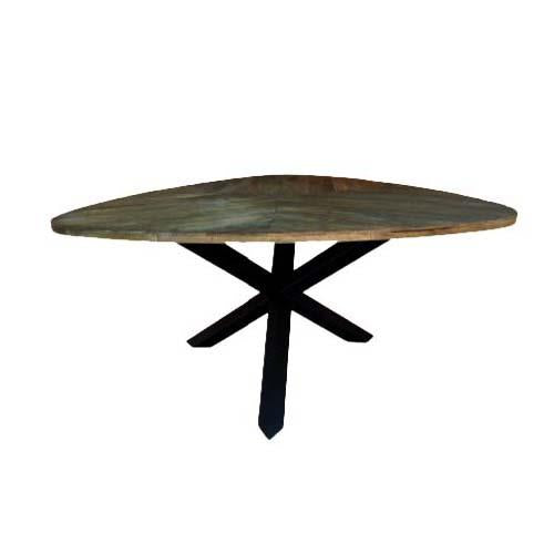 Trivero Eetkamertafel olijfbruin 150 cm