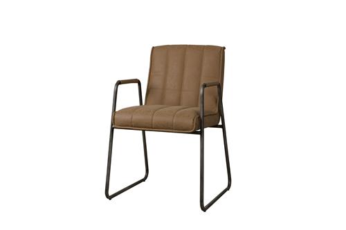 Santo Armstoel - fabric Miami 005 brown