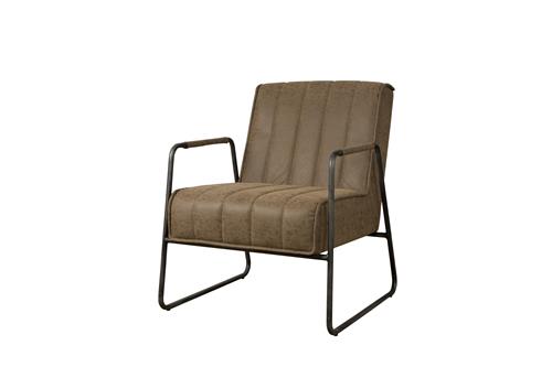 Santo Fauteuil - fabric Miami 005 brown