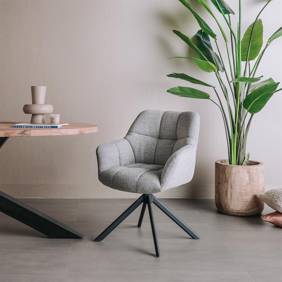 Tower living Alba Eetkamerstoel Draaibaar