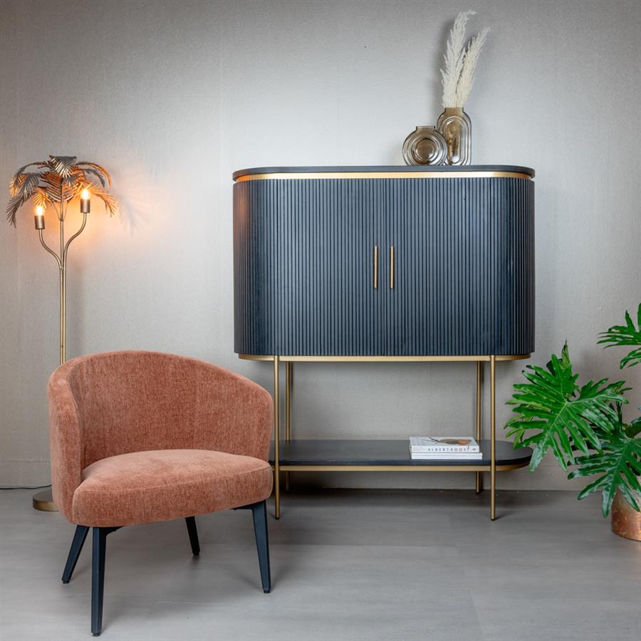 Tower Living Fauteuil Albi – Nature Stof