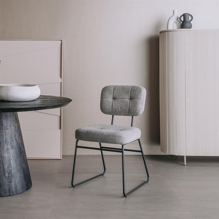 Tower Living Eetkamerstoel Padola met Alpine-stof