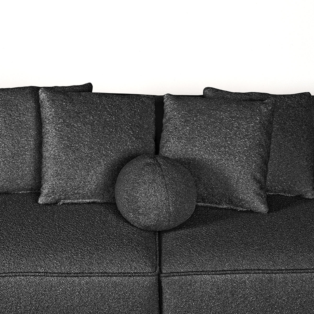 LABEL51 Bank Flori – Moderne 4-Zits Bank in Zacht Bouclé