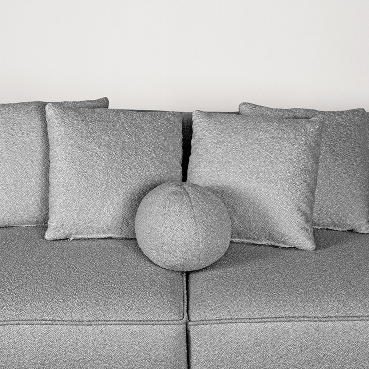 LABEL51 Bank Flori – Moderne 4-Zits Bank in Zacht Bouclé