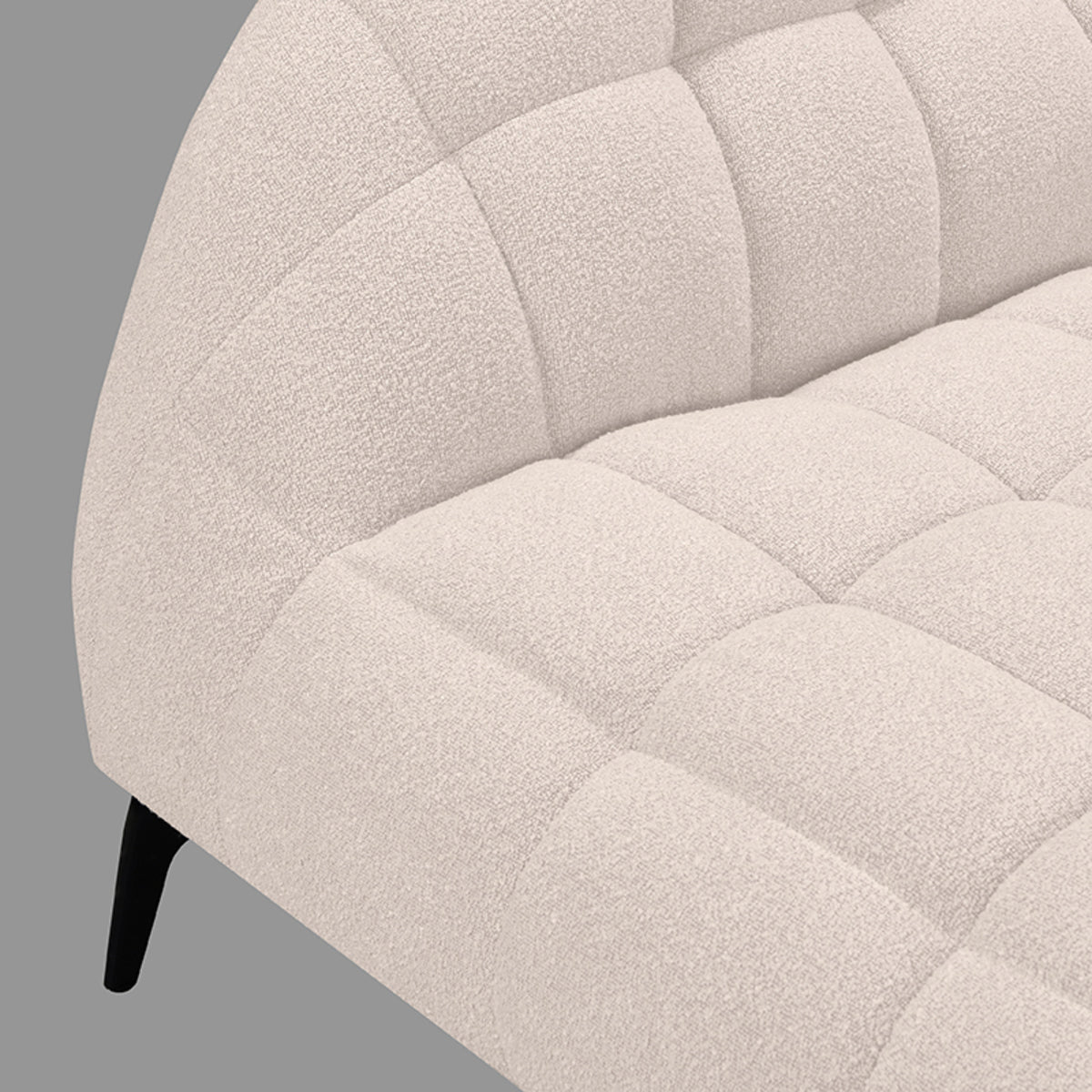 LABEL51 Hoekbank Sorisso - Naturel - Boucle - Rechts