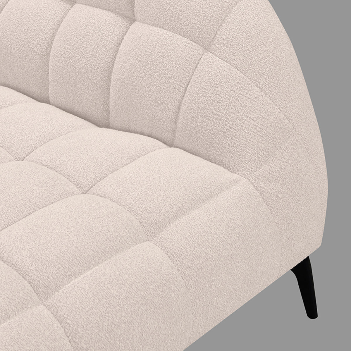 LABEL51 Hoekbank Sorisso - Naturel - Boucle - Links