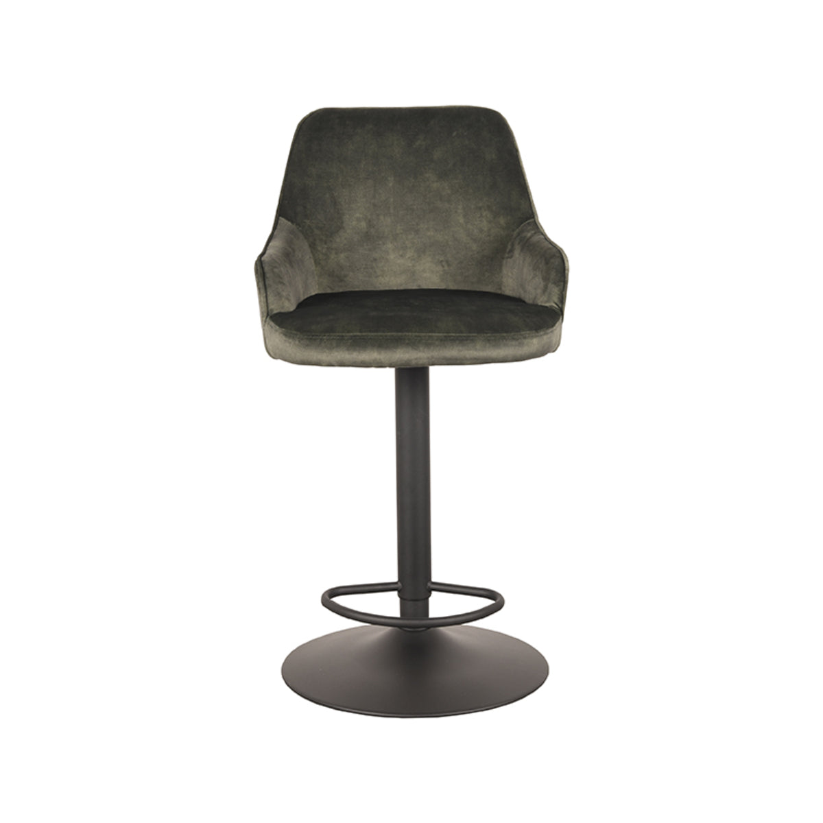 LABEL51 Barkruk Fender - Velours - Scandinavisch