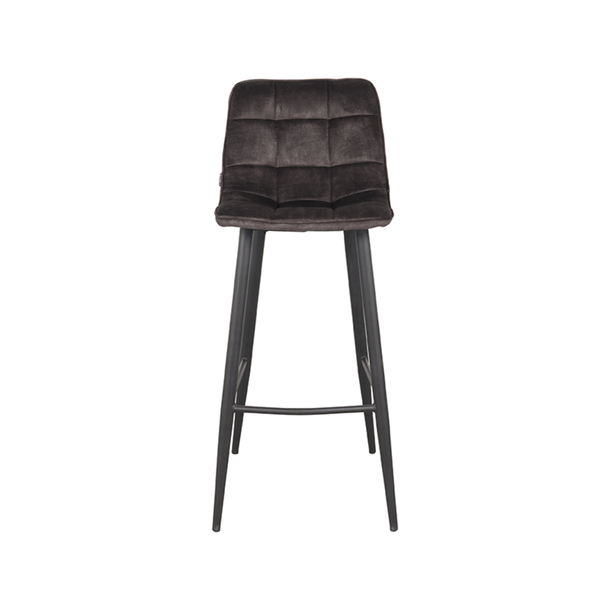 LABEL51 Barkruk Jelt - Velours - Zithoogte 78 cm