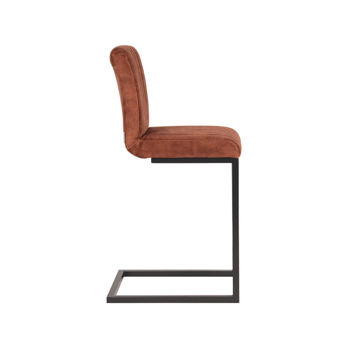 LABEL51 Barkruk Milo – Velvet Barkruk – Elegant Design – Zithoogte 65 cm