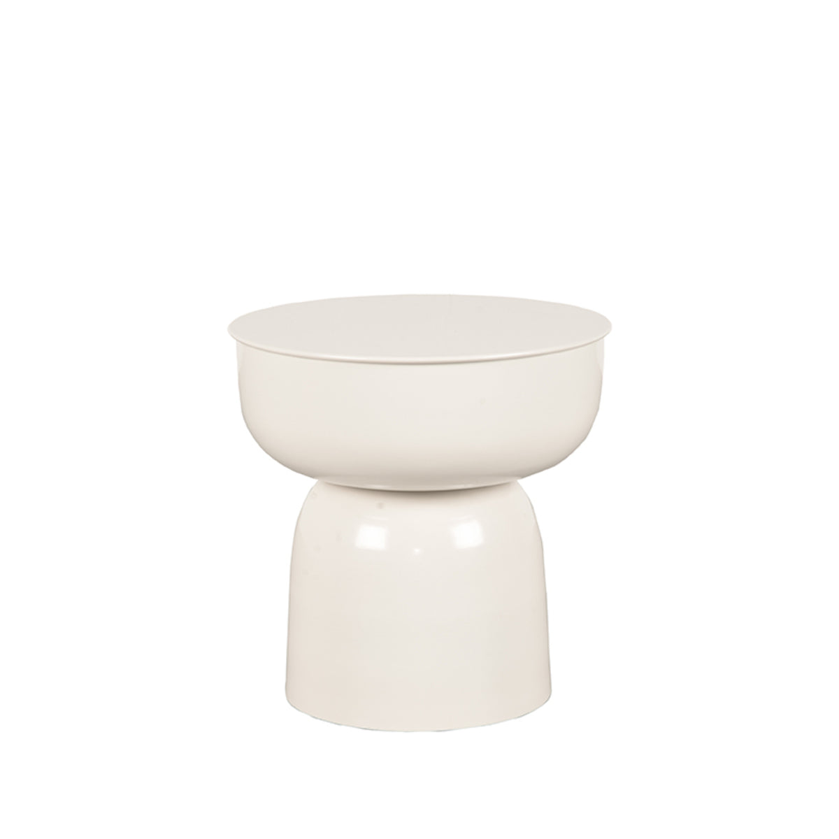 LABEL51 Bijzettafel Pax – Elegant Metaal – Ø35 cm