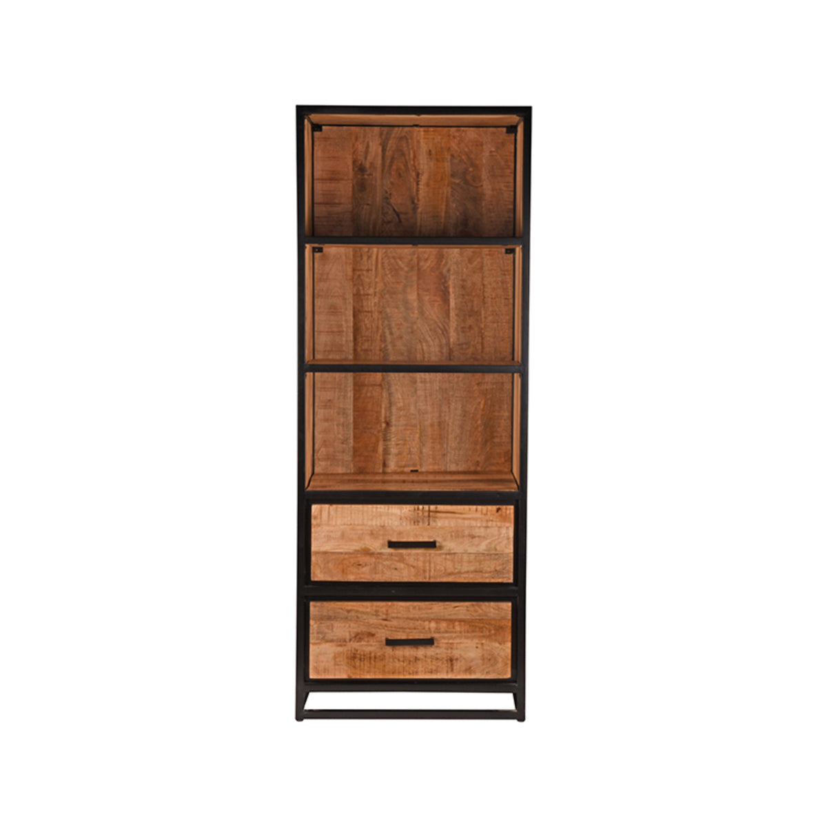 LABEL51 Boekkast Tampa - Rough - Mangohout - Boekkast