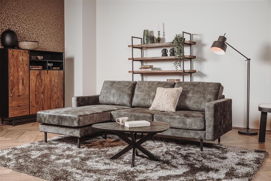 Tower Living Hoekbank Cambridge – 2,5-Zits met Chaise Longue Links of Rechts – Adore Stof – Elegant & Tijdloos Design