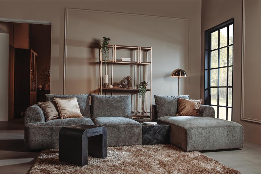 Tower Living Hoekbank Canterbury – 2,5-Zits met Chaise Longue Rechts – Mona Stof