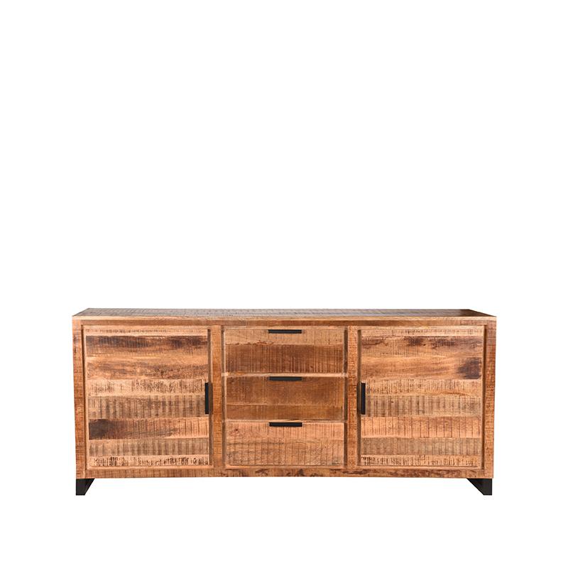 LABEL51 Dressoir Glasgow - Rough - Mangohout - Dressoir
